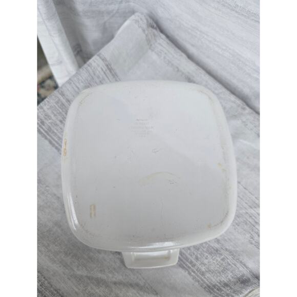 Corning Ware Blue Cornflower 1½ Qt Casserole A-1½-B with PYREX A7C Lid - Picture 3 of 5